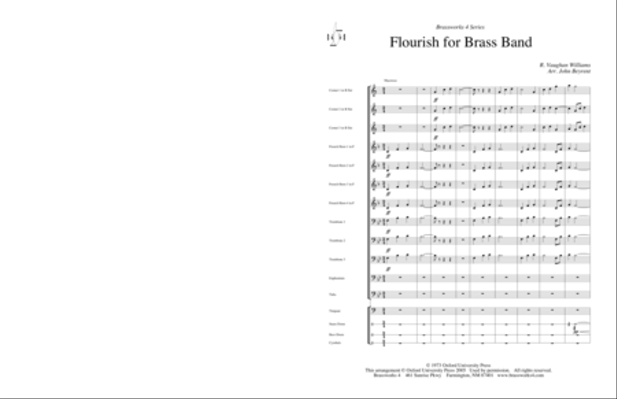 Flourish for Brass Band Brass Band scores gallery preview page 2