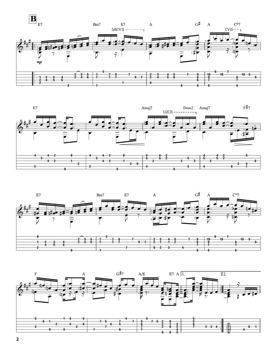Top Liner Rag Electric Guitar scores gallery preview page 2