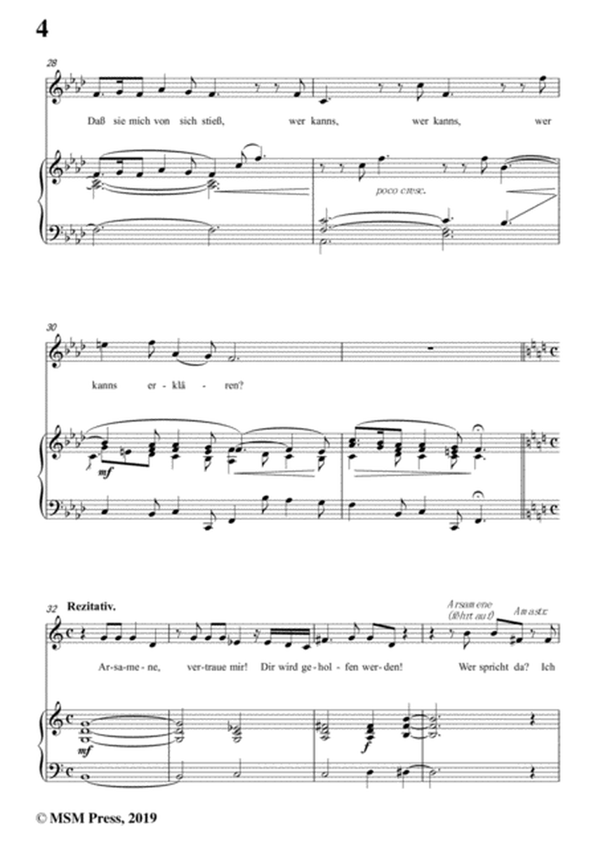 Handel-Wechselgesang,from Serse HWV 40 No.19,for Voice&Piano image number null