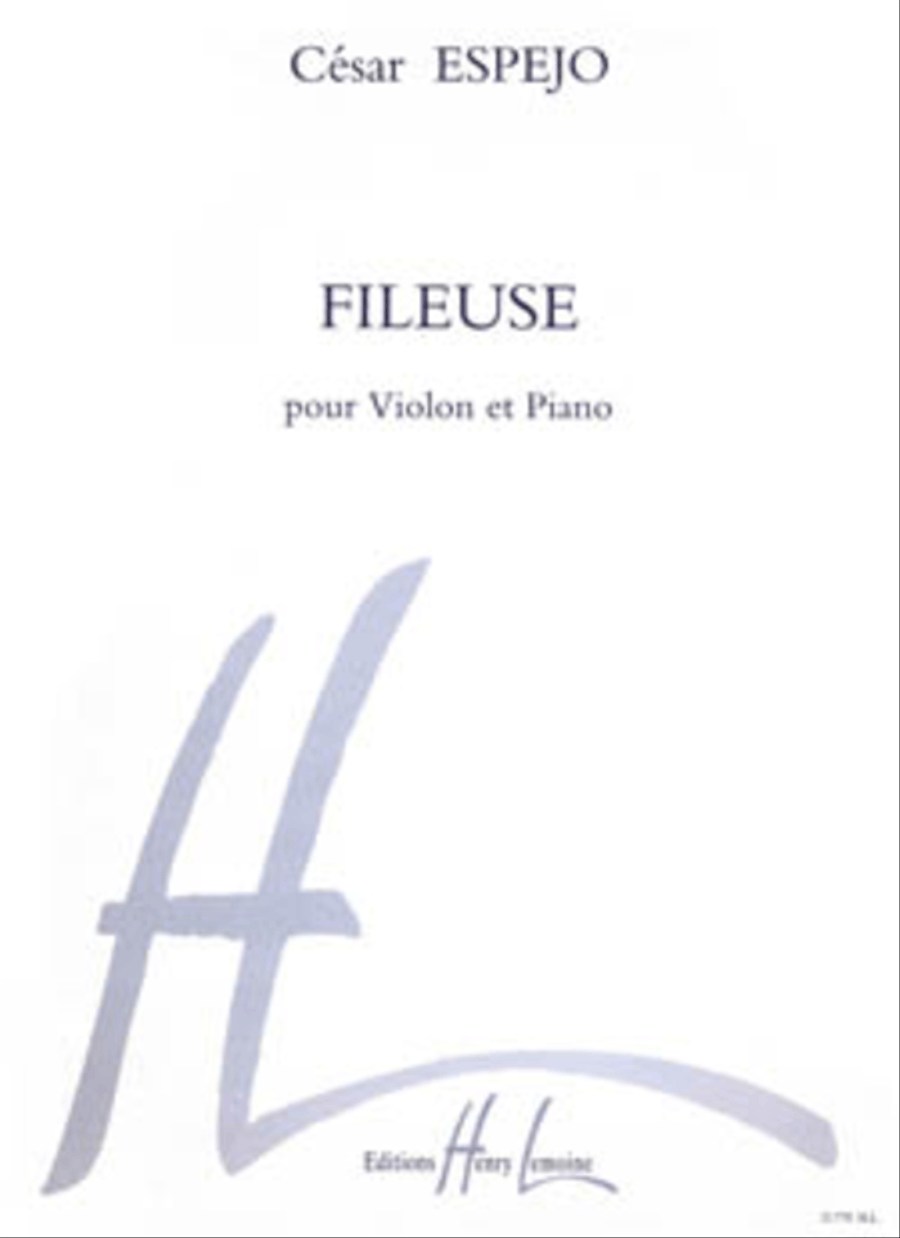 Fileuse Violin Solo scores gallery preview page 1