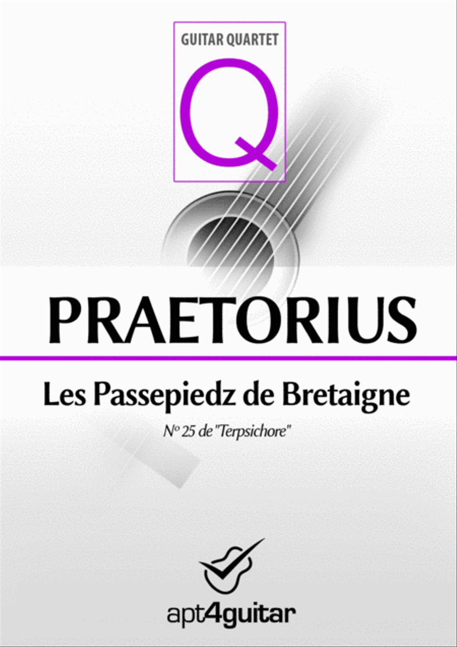 Les Passepiedz de Bretaigne Large Ensemble scores gallery preview page 1