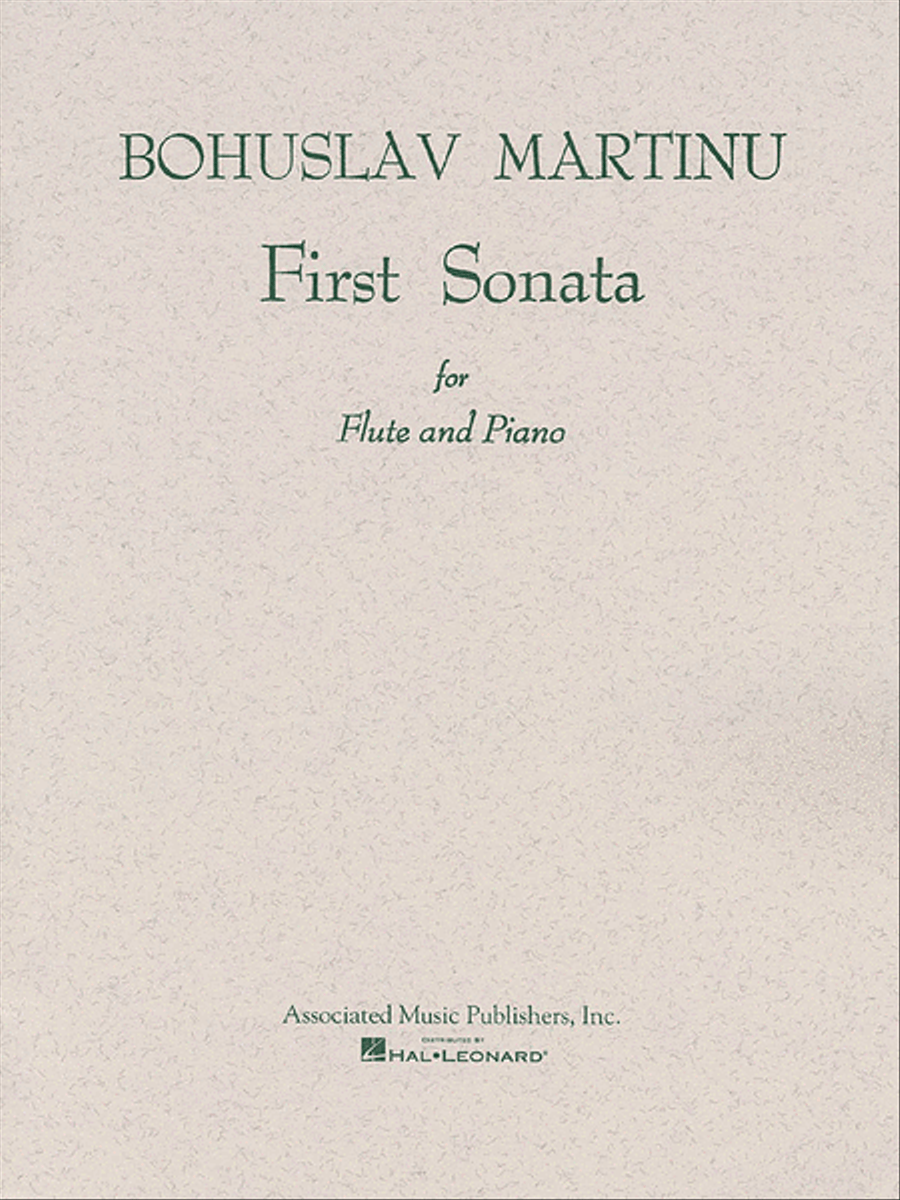 Sonata No. 1 Flute Solo scores gallery preview page 1
