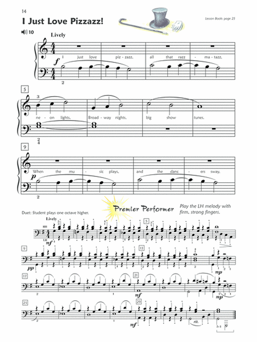 Premier Piano Course Performance, Book 1B image number null