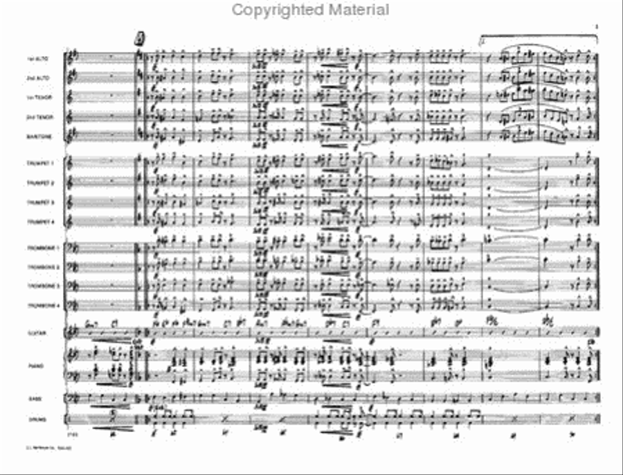 Cool Down Cool Down Jazz Ensemble scores gallery preview page 9