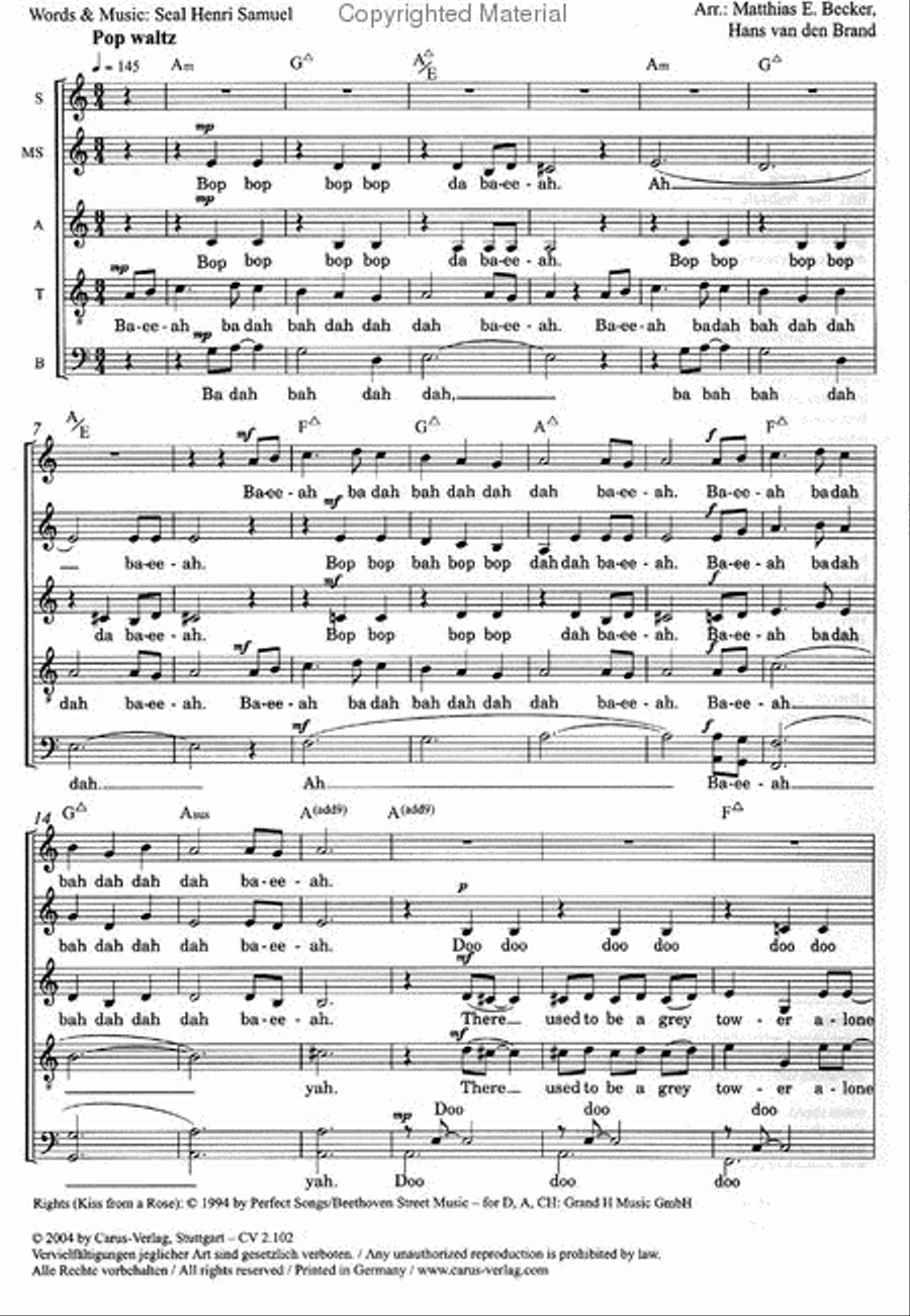 A Jazzy Dozen - Arrangements for Jazz and Pop Choir Choir scores gallery preview page 2
