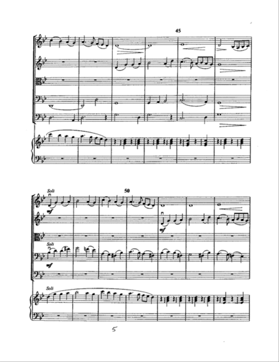English Country Dance Suite 1 Orchestra scores gallery preview page 6