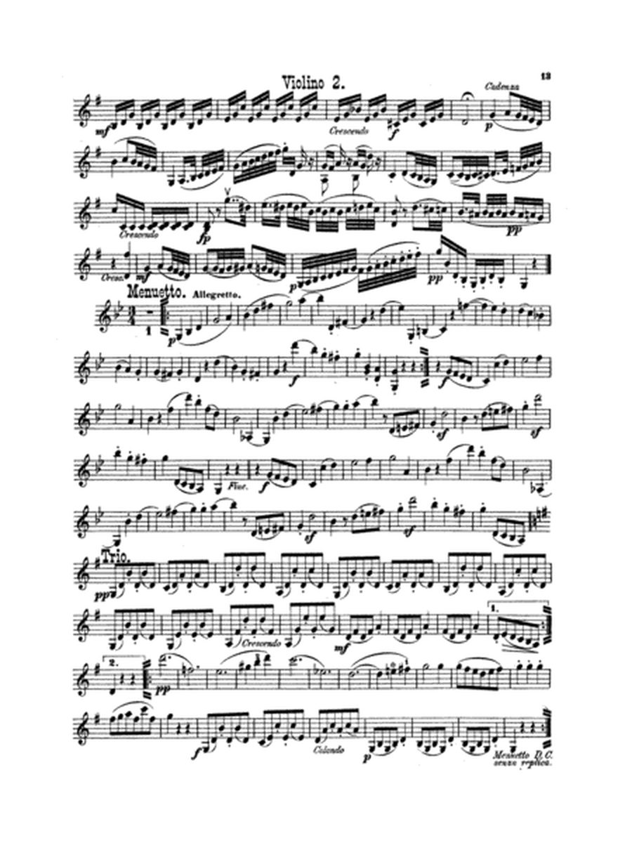 Romberg: Three Duets, Op. 18