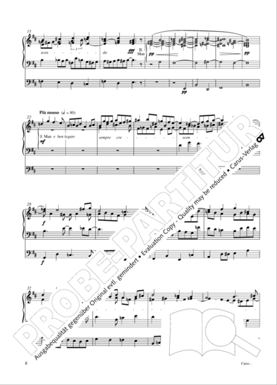 12 Stucke, Op. 59 Heft 2 Organ Solo scores gallery preview page 8