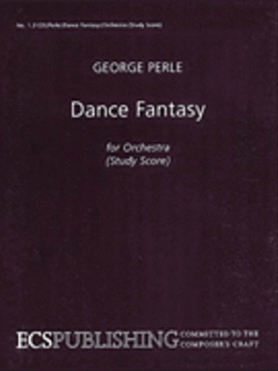 Dance Fantasy (study Score) Orchestra scores gallery preview page 1