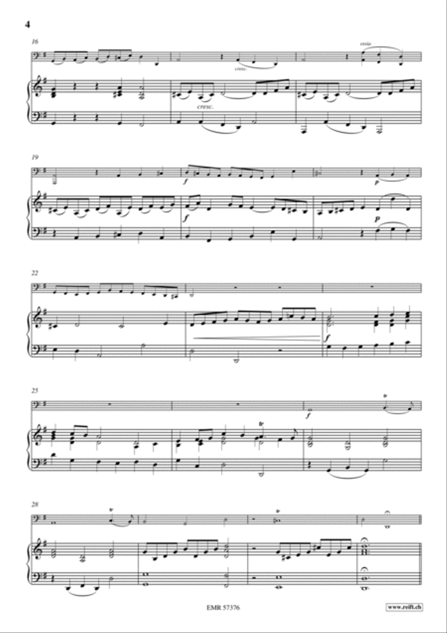 Sonata No. 2 Tuba scores gallery preview page 5