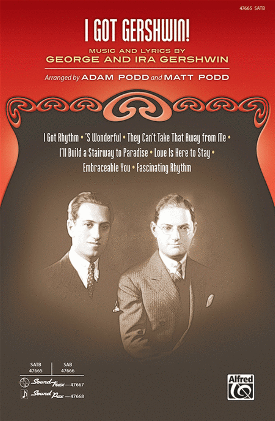I Got Gershwin! 4-Part scores gallery preview page 1