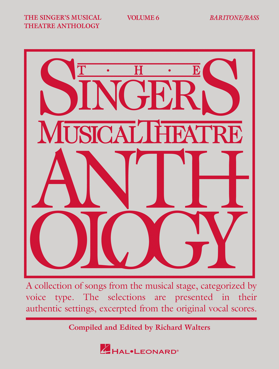 Singer's Musical Theatre Anthology – Volume 6 Voice scores gallery preview page 1