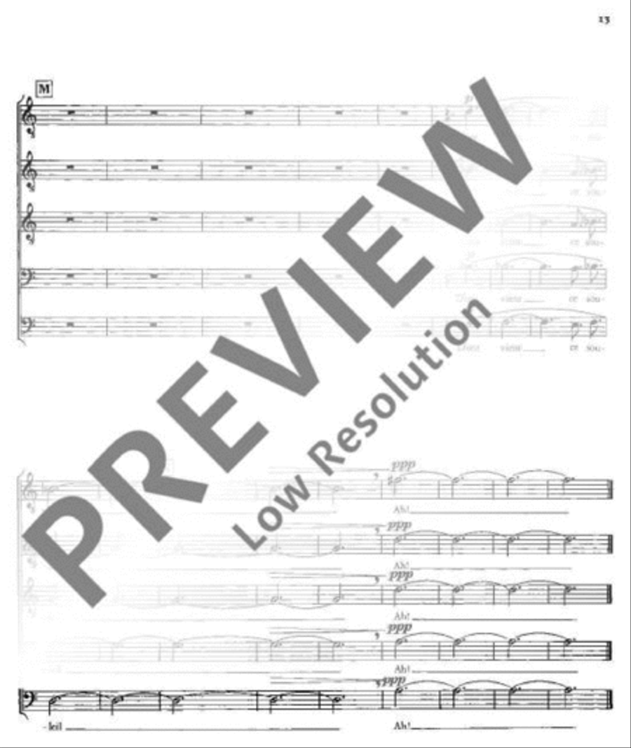 Drei französische Chöre Drei französische Chöre Mixed Choir scores gallery preview page 14