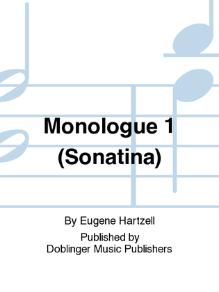 Monologue 1 (Sonatina)