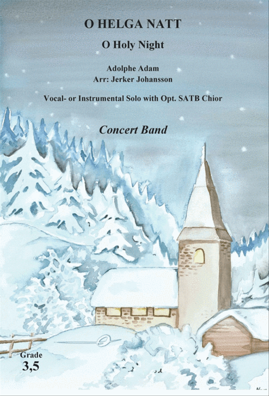O Helga natt Concert Band scores gallery preview page 1