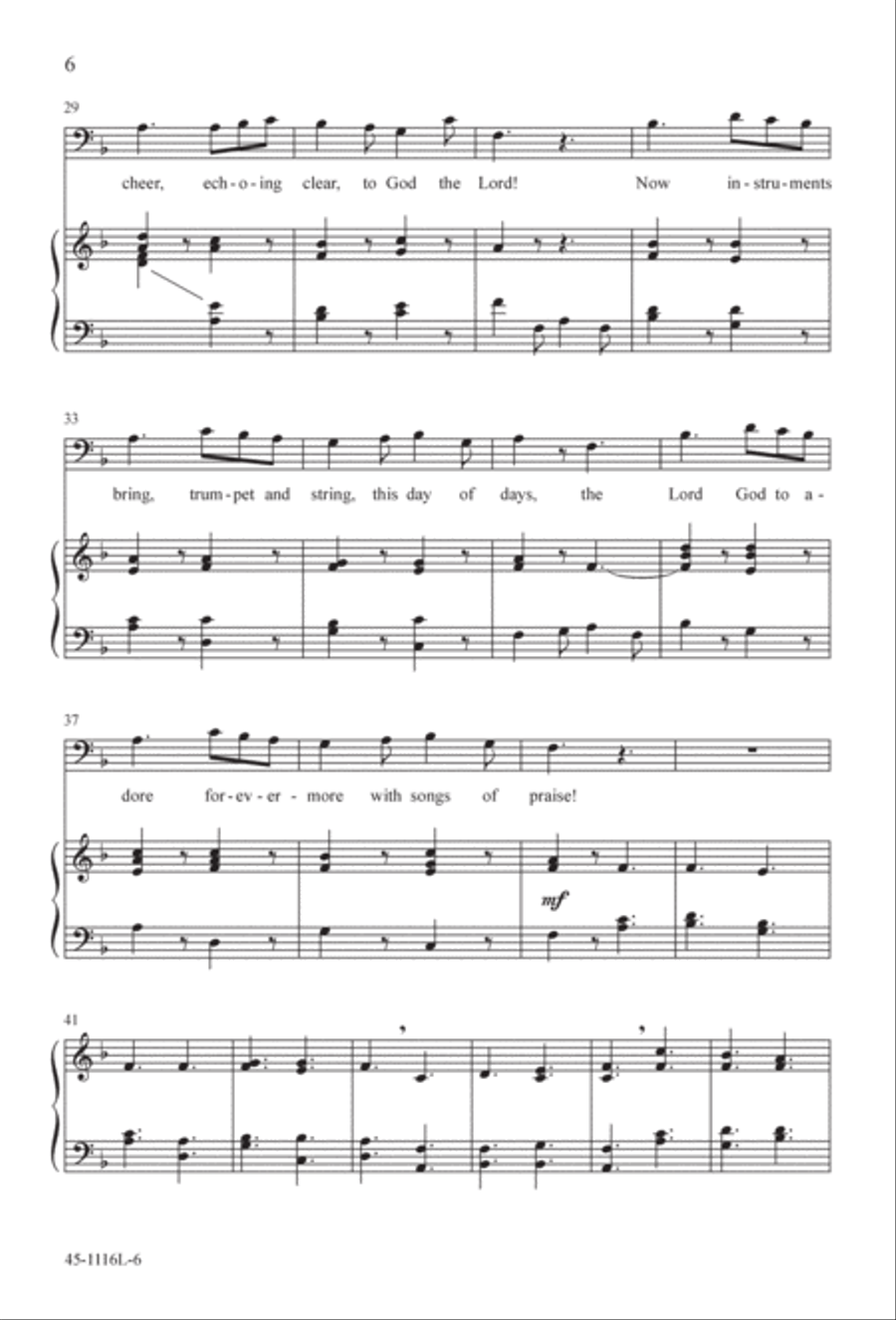 12 Anthems for about 12 Singers 3-Part scores gallery preview page 6