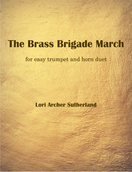 The Brass Brigade March image number null