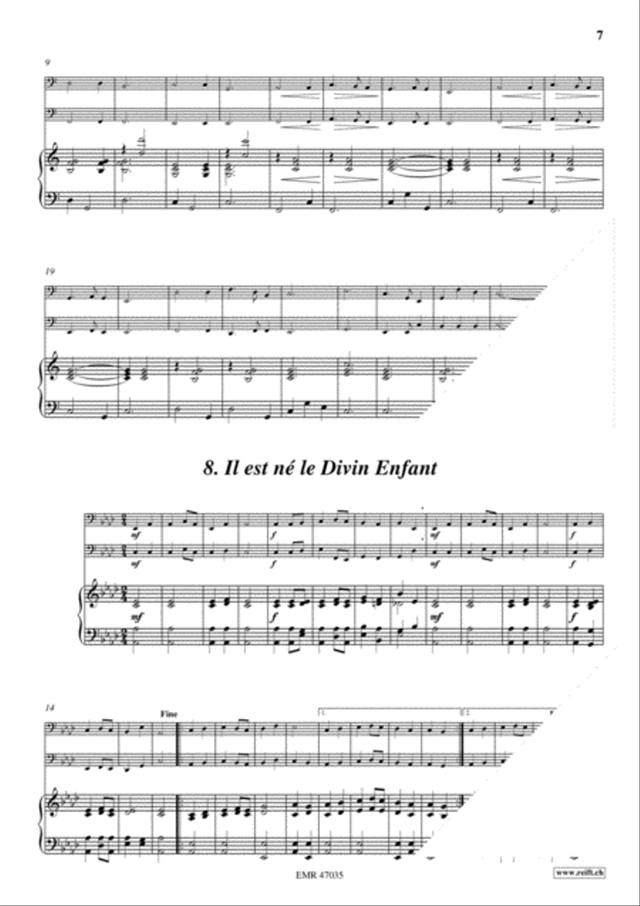 28 Weihnachtsmelodien Vol. 1 + 2 Brass Duet scores gallery preview page 7