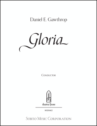 Gloria (Full Score)