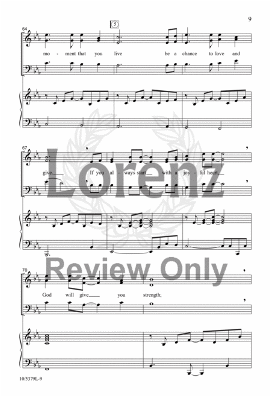 Faith to Carry On 3-Part scores gallery preview page 8