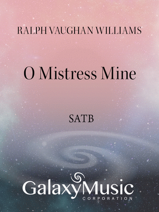 Book cover for O Mistress Mine from Three Elizabethan Partsongs