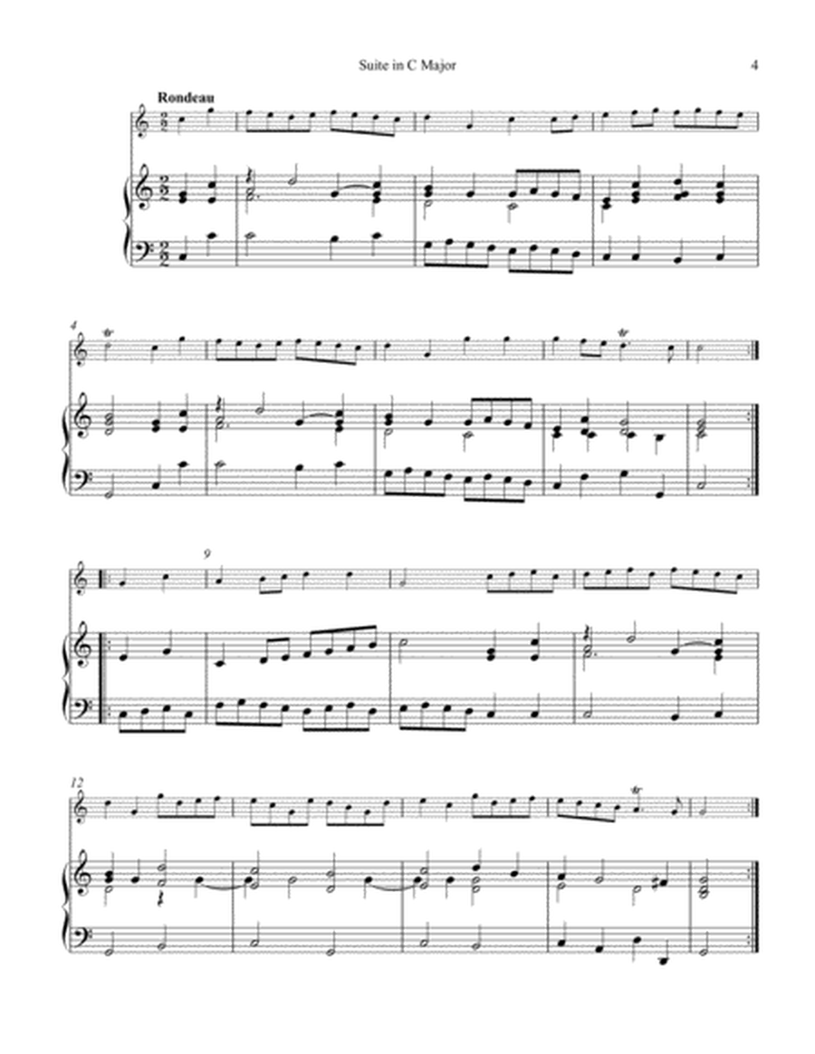 Suite in C Major for flute or violin and piano image number null