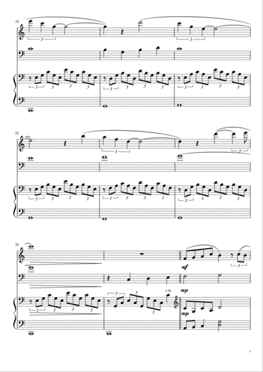 Unchained Melody Unchained Melody Small Ensemble scores gallery preview page 3