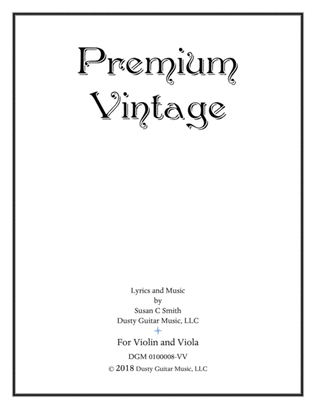 Premium Vintage for Violin and Viola Duet