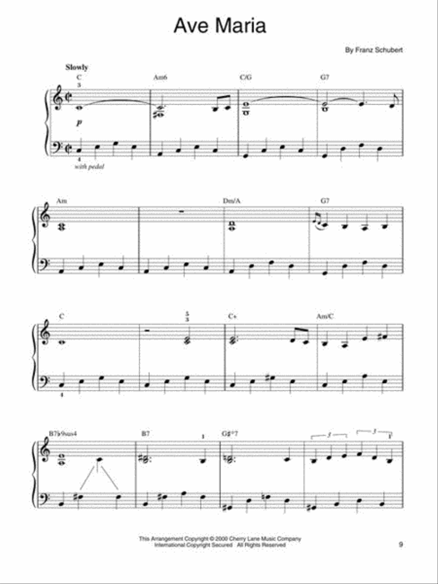 50 Most Popular Classical Melodies Easy Piano scores gallery preview page 7