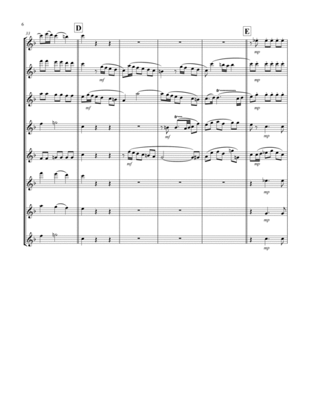 Recordare (from "Requiem") (F) (Flute Octet)