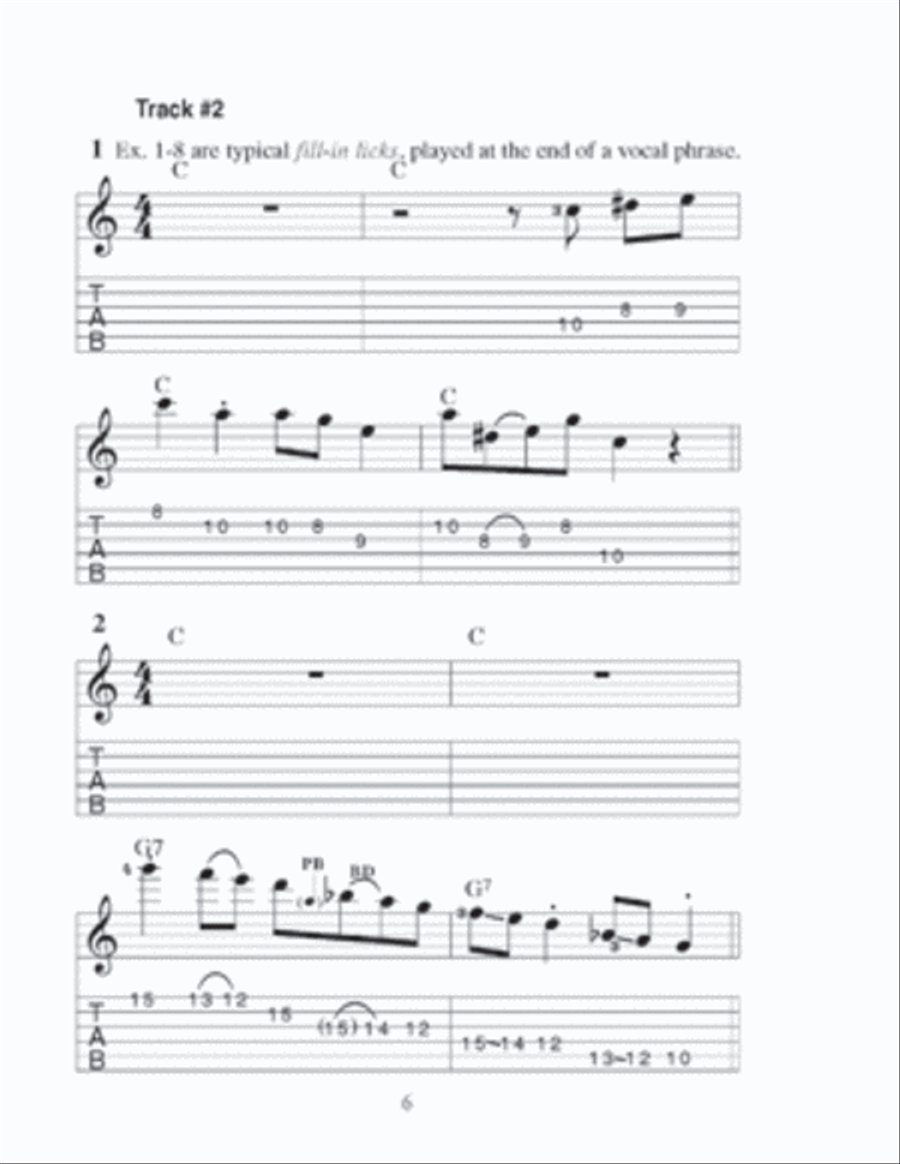 Famous Guitar Lines Made Easy - Big Note/Large Print Edition Guitar scores gallery preview page 4