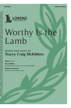 Book cover for Worthy is the Lamb