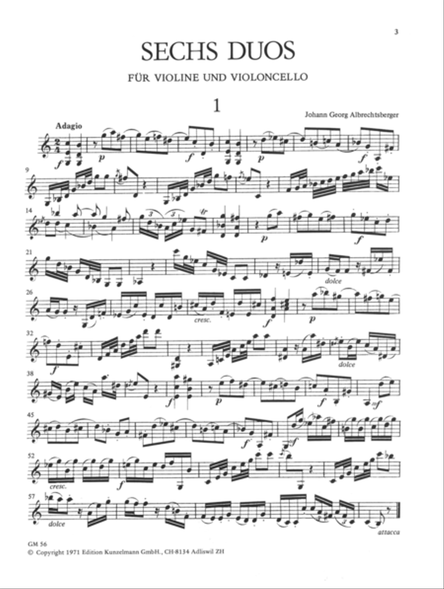 6 Duos 6 Duos String Duet scores gallery preview page 2