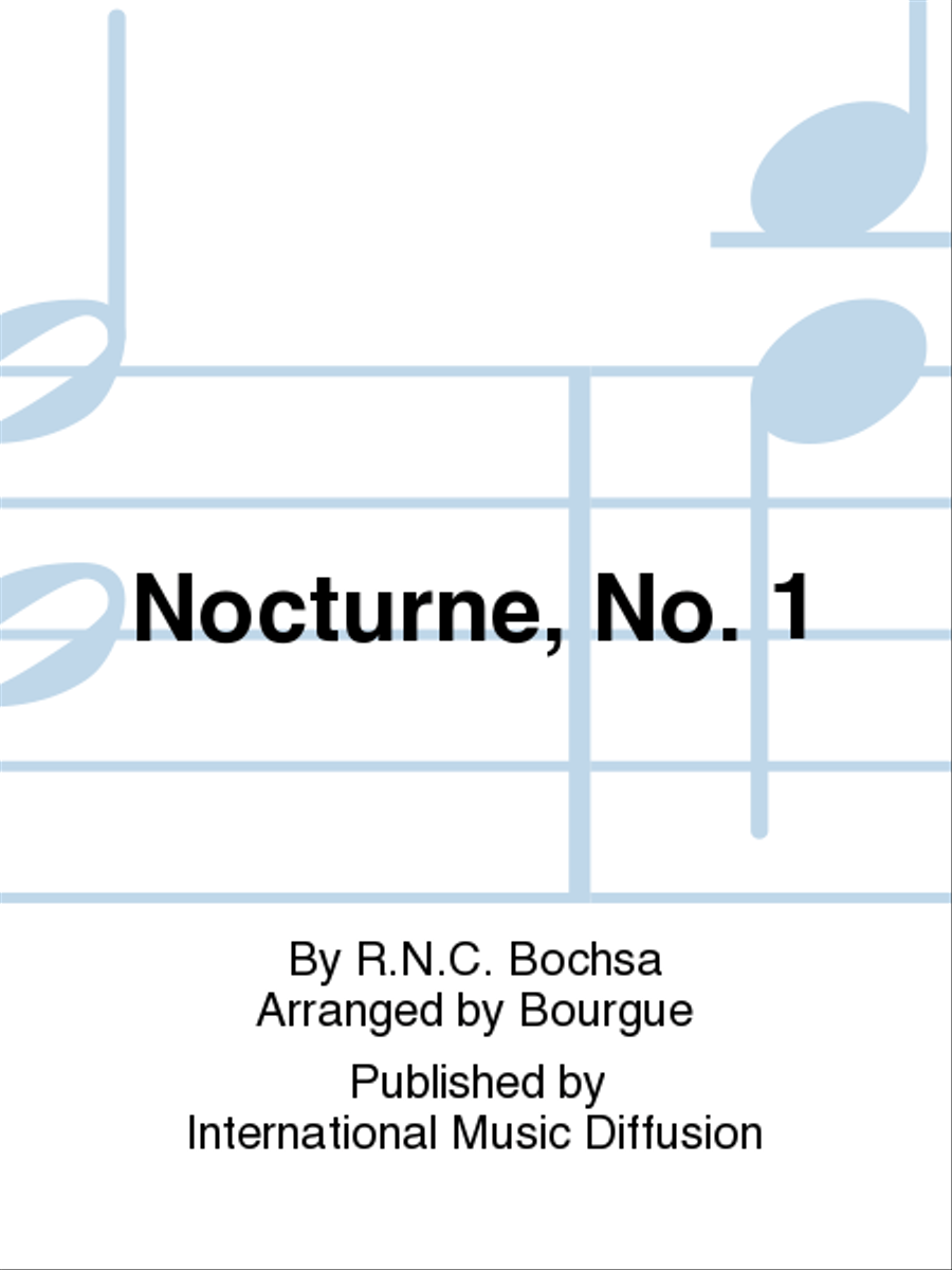 Nocturne, No. 1 Horn scores gallery preview page 1
