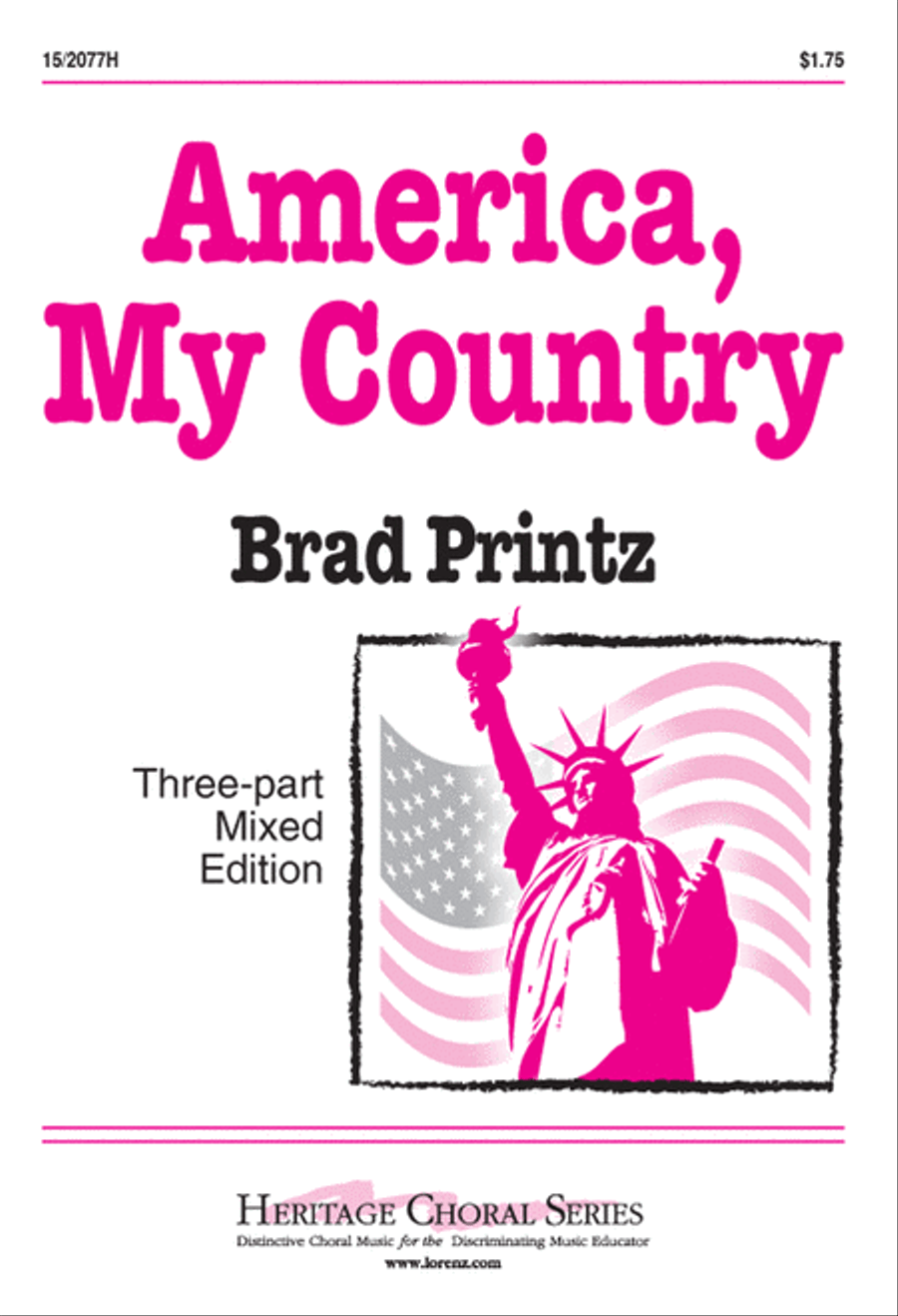 America, My Country 3-Part scores gallery preview page 1