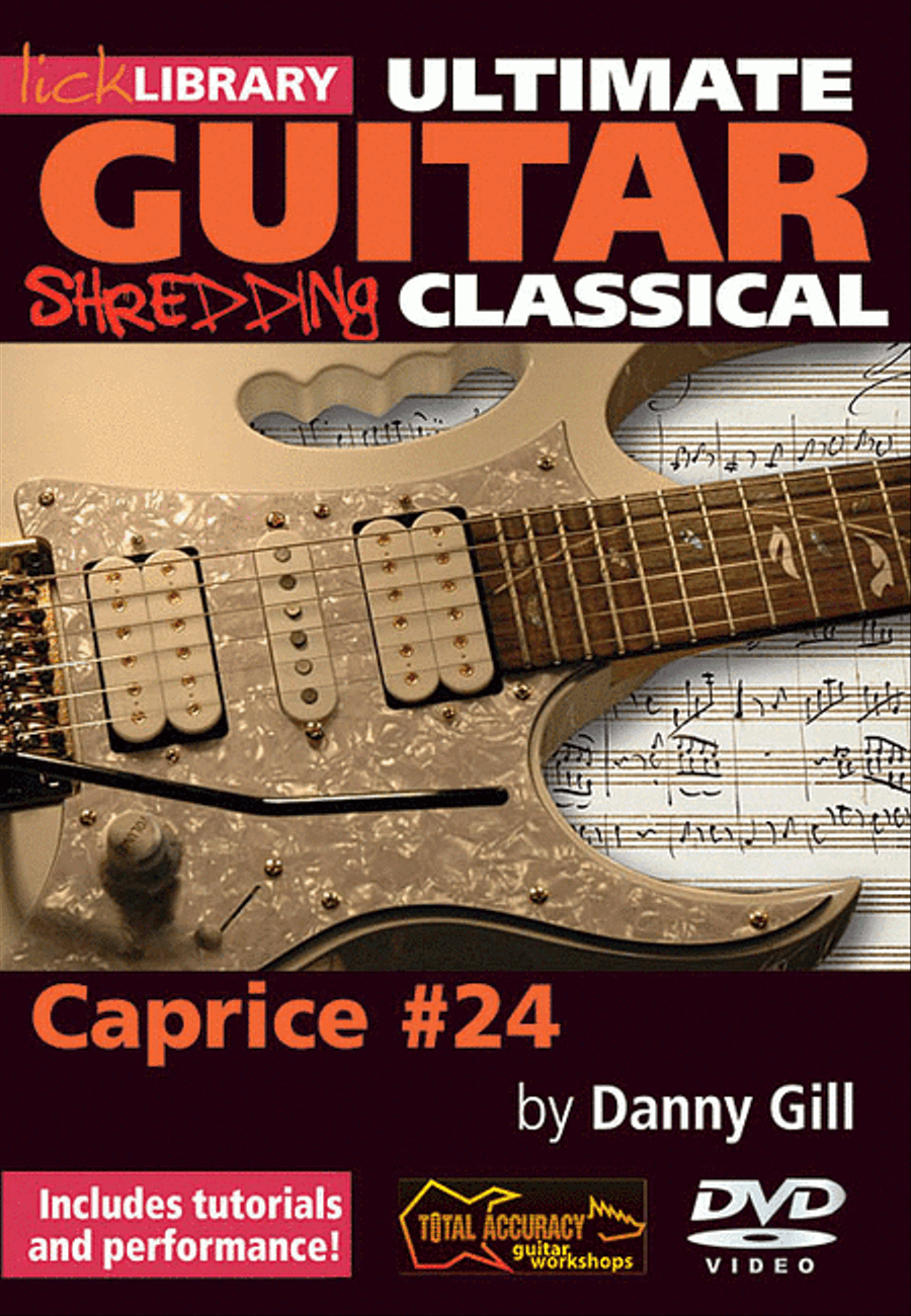Shredding Classical - Caprice #24 Acoustic Guitar scores gallery preview page 1