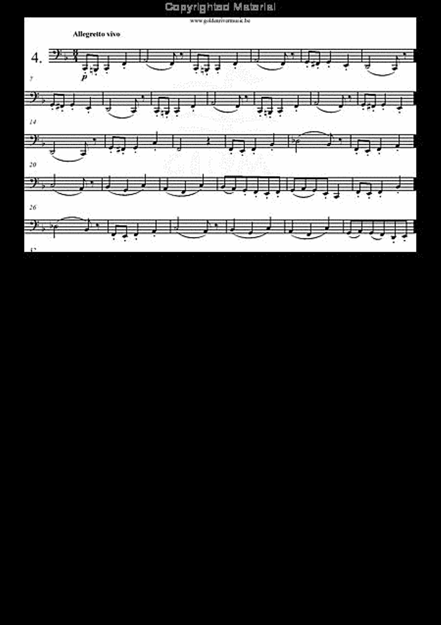 18 Etudes Melodiques Tuba scores gallery preview page 5