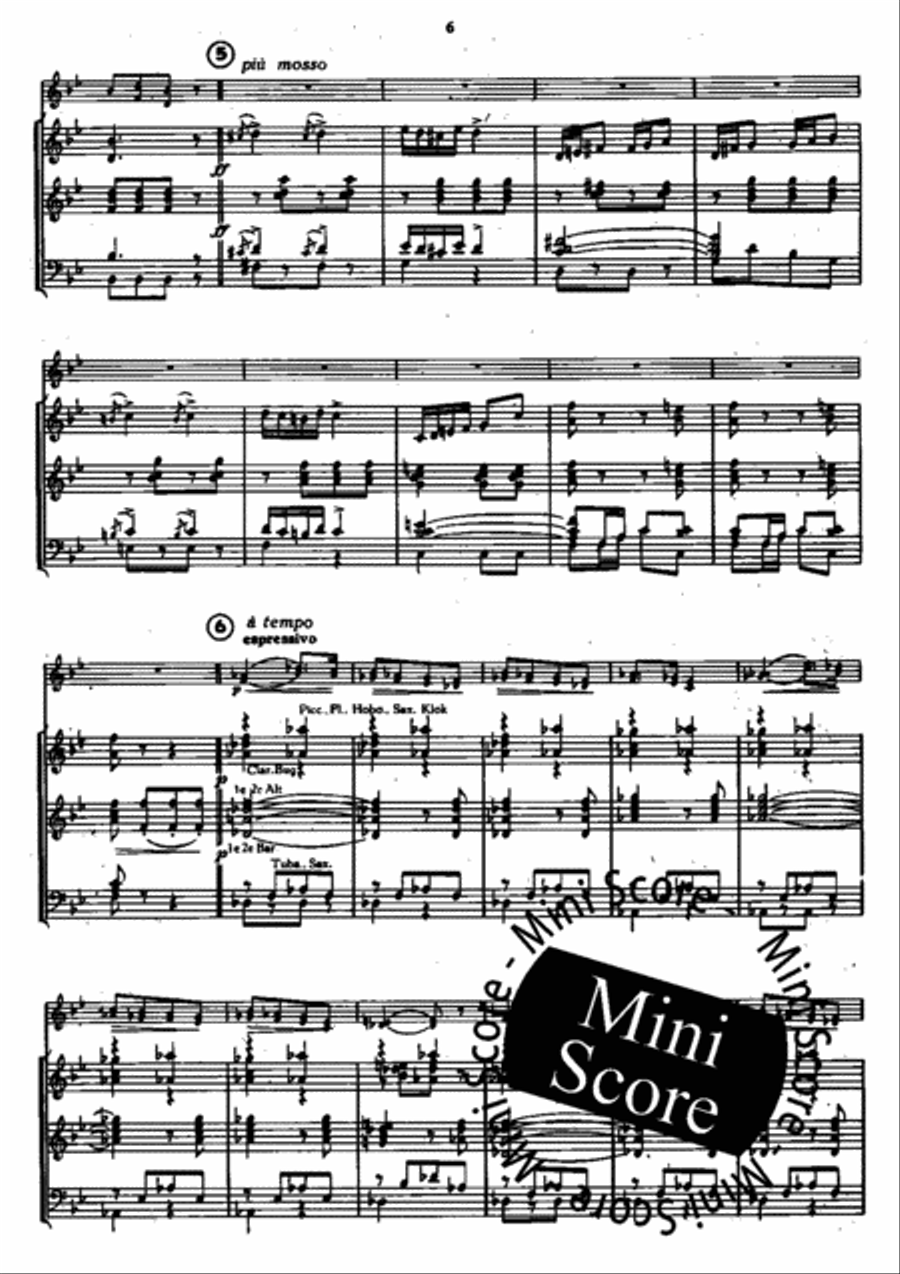 Birds of the Forest Birds of the Forest Concert Band scores gallery preview page 9