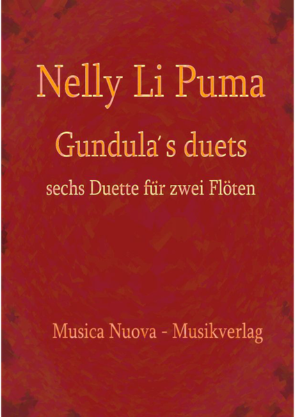 Gundula's duets, 6 duets for 2 flutes