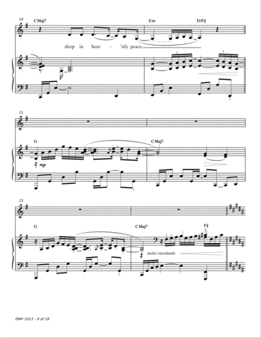 The NEW Silent Night ~ NEW melodic and harmonic adaptation image number null