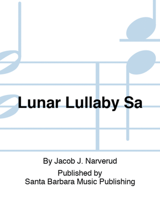 Book cover for Lunar Lullaby Sa