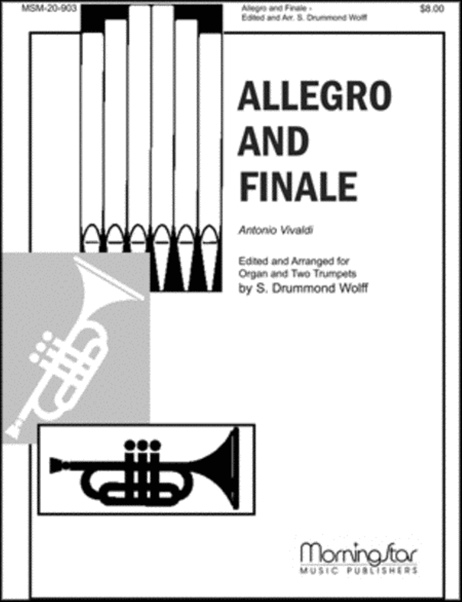 Allegro and Finale Trumpet Duet scores gallery preview page 1