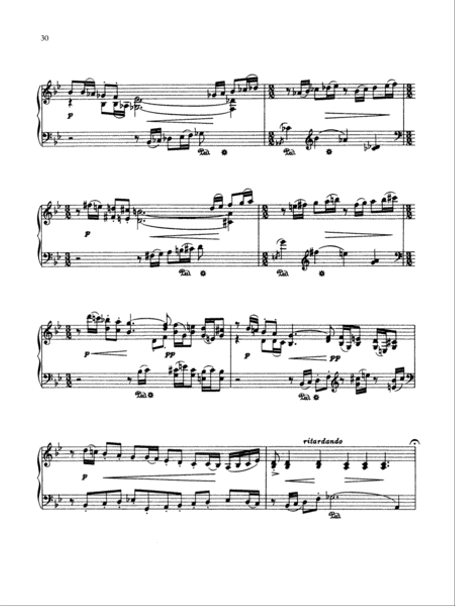 Sibelius: Ten Pieces, Op. 58 Piano Solo scores gallery preview page 2