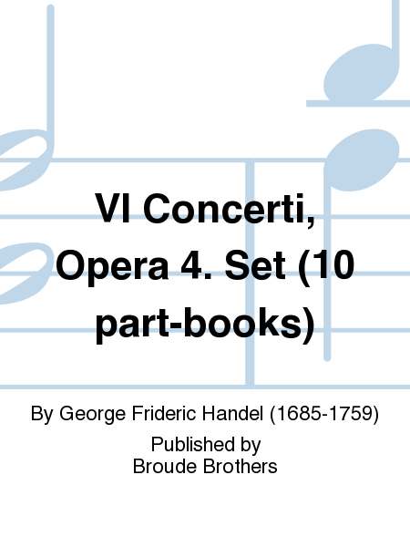 VI Concerti Opera 4. PF 220