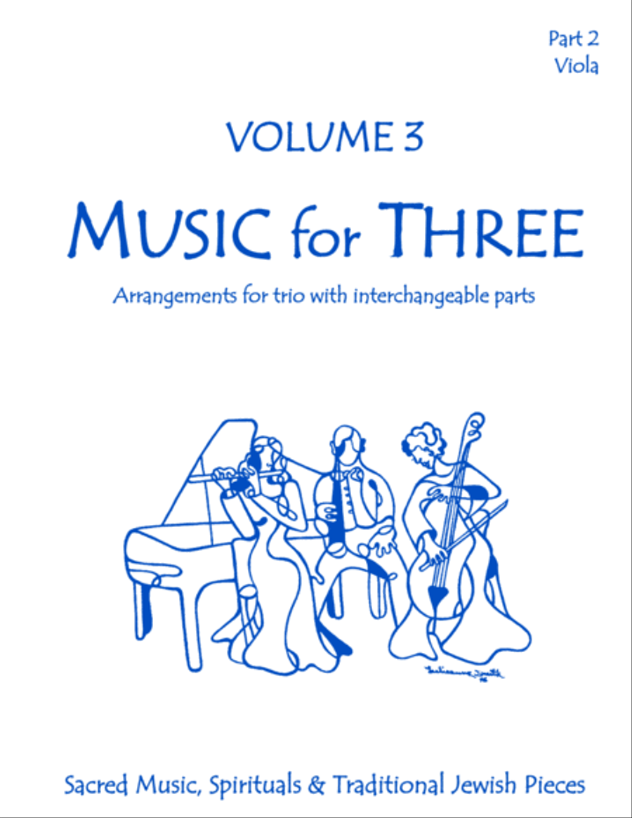 Music for Three, Volume 3 Part 2 Viola 50322 Small Ensemble scores gallery preview page 1