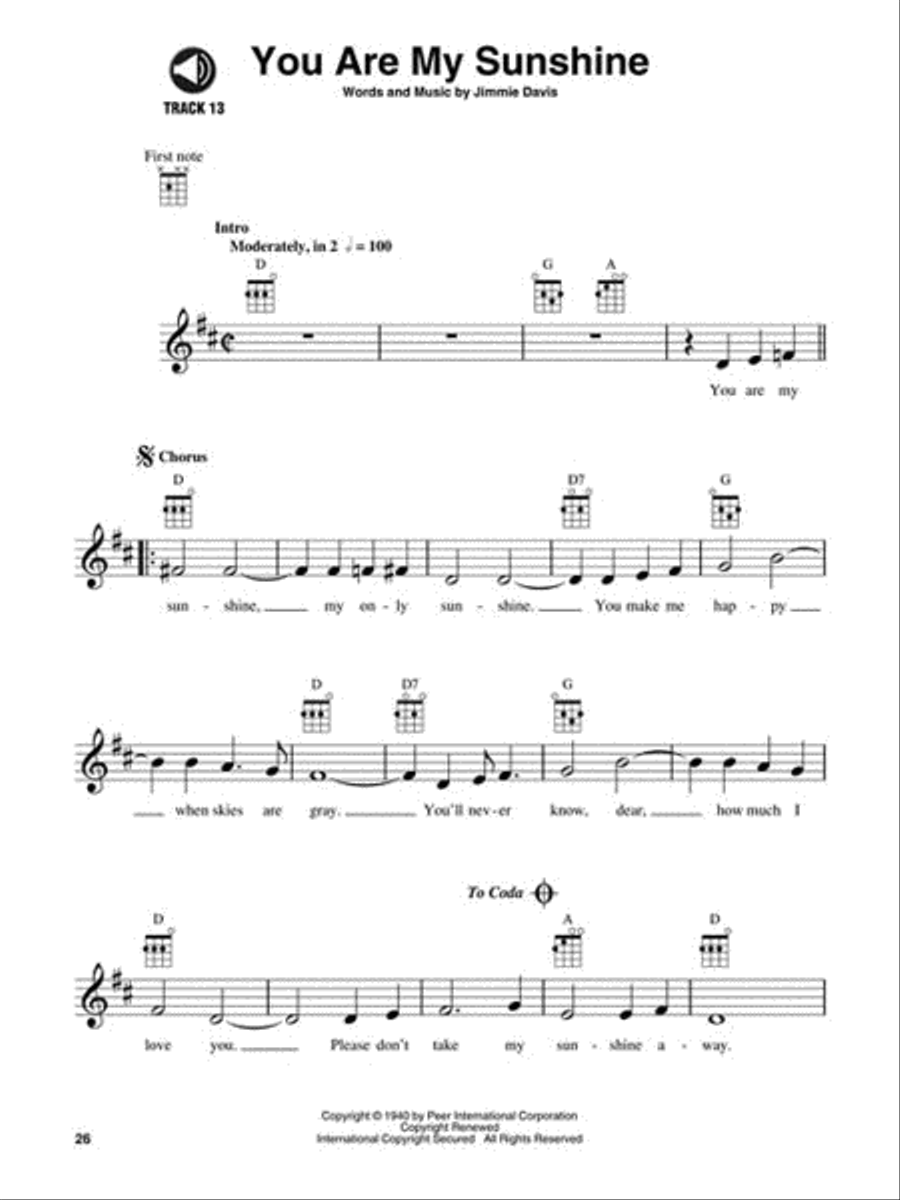 Country Classics Country Classics Ukulele scores gallery preview page 6
