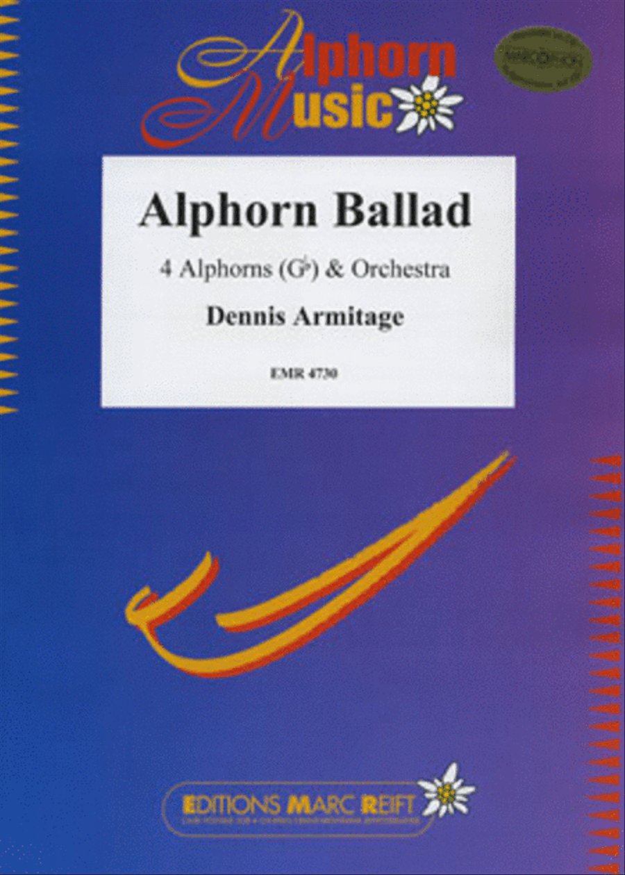 Alphorn Ballad Alphorn Ballad Orchestra scores gallery preview page 1