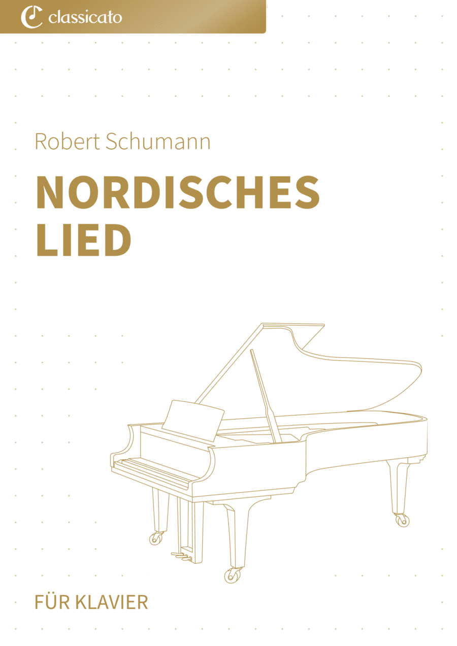 Nordisches Lied Piano Solo scores gallery preview page 1