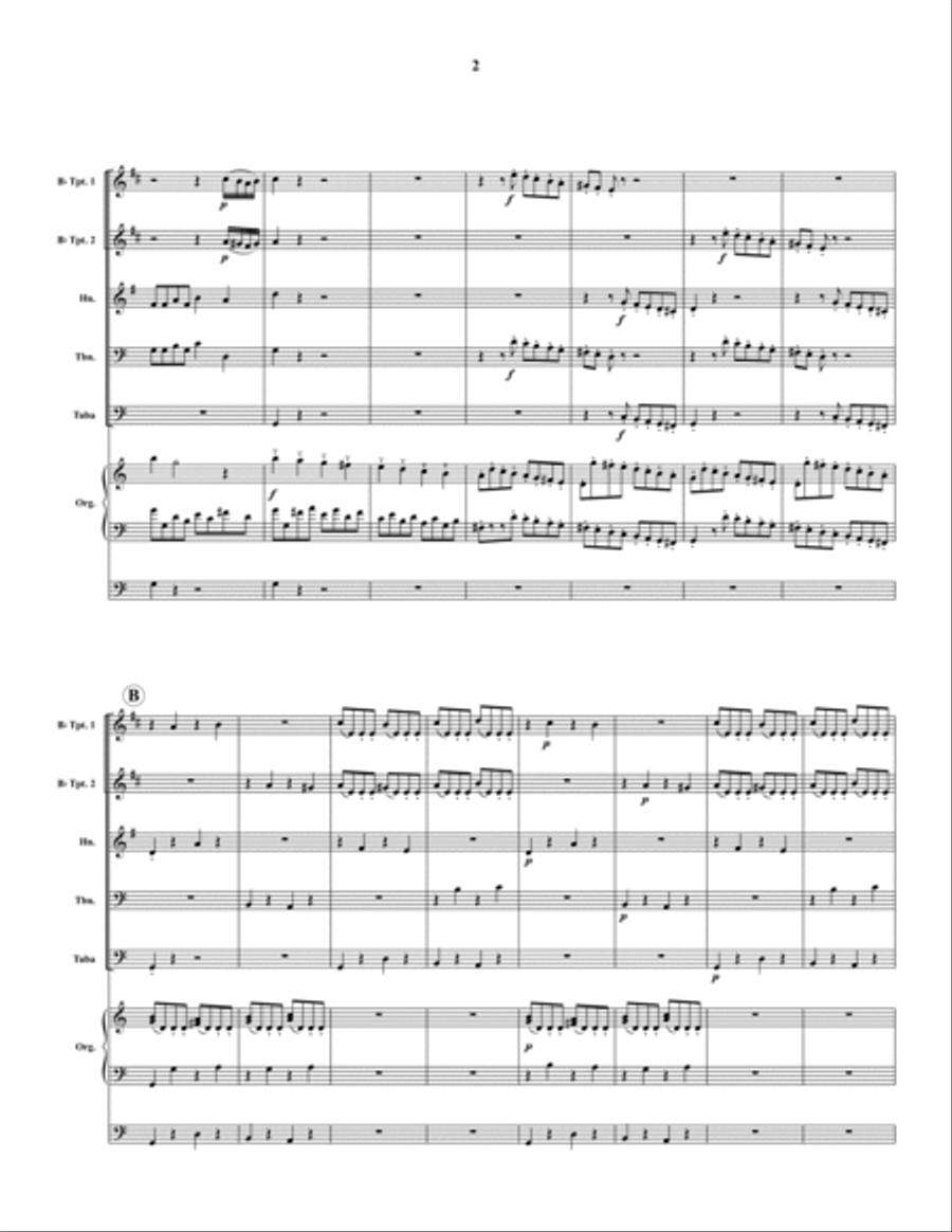 Sonata No. 7 Sonata No. 7 Organ scores gallery preview page 2