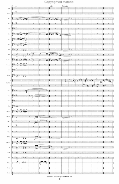 Concertino for Marimba and Wind Ensemble image number null